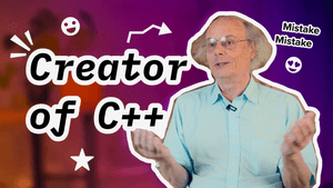 "I Became A Programmer By Mistake" Says the Creator of C++
