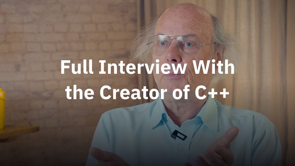 Full Interview With the Creator of C++